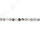 Black Rutile Quartz Round Beads