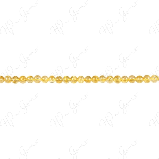 Rutlie Quartz Round Beads (2A)