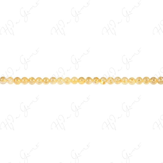 Rutlie Quartz Round Beads (A)