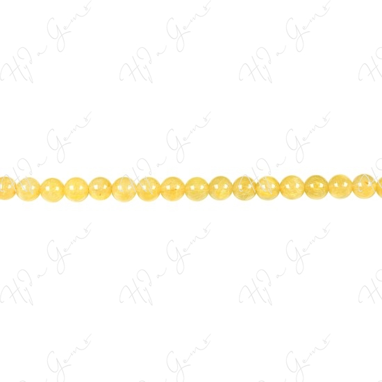 Rutlie Quartz Round Beads (3A)