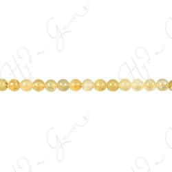 Rutlie Quartz Mix Color Round Beads (A)