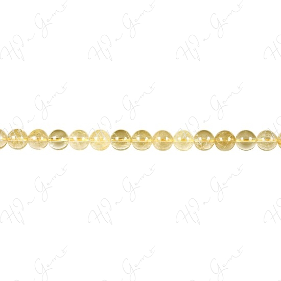 Rutlie Quartz Mix Color Round Beads (A1)