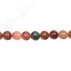 Multi Rutile Quartz Round Beads (A-)