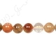 Multi Rutile Quartz Round Beads (A)