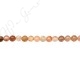 Multi Rutile Quartz Round Beads (A)