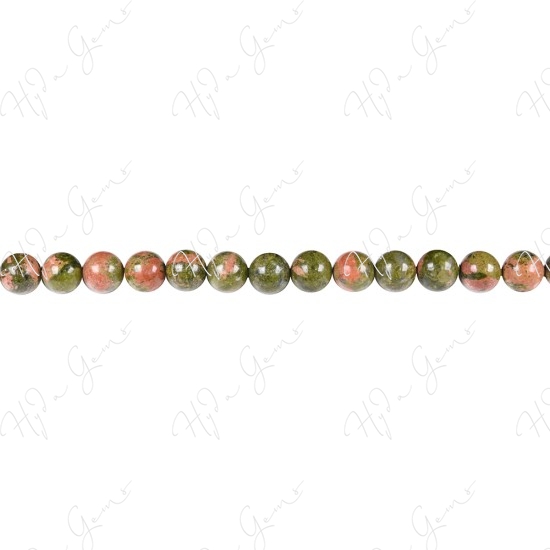 Unakite Round Beads