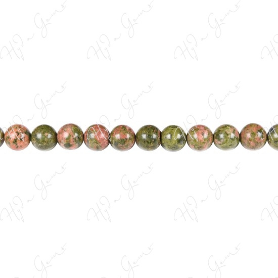 Unakite Round Beads