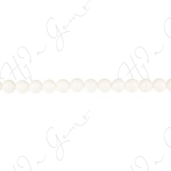 White Jade Round Beads