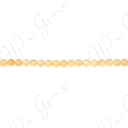 Yellow Jade Round Beads